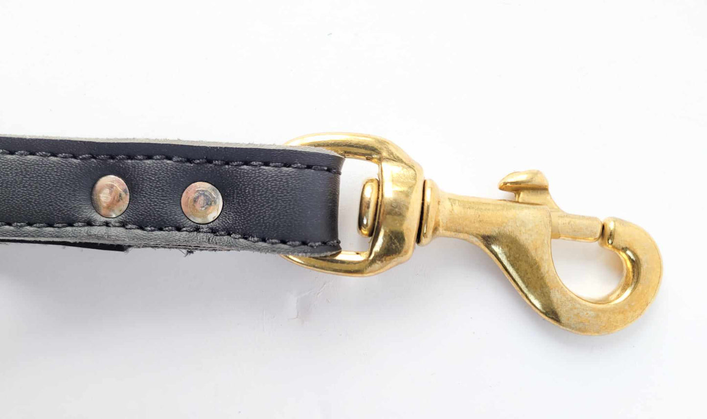 Poignée de contrôle en cuir végan(imparfait) 24 pouces