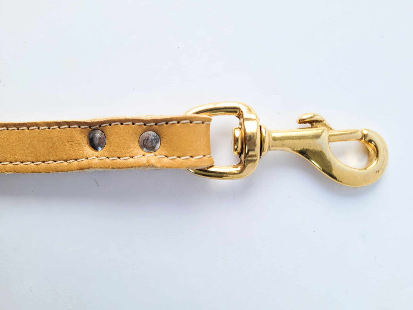 Poignée de contrôle en cuir canadien (imparfait) 12 pouces