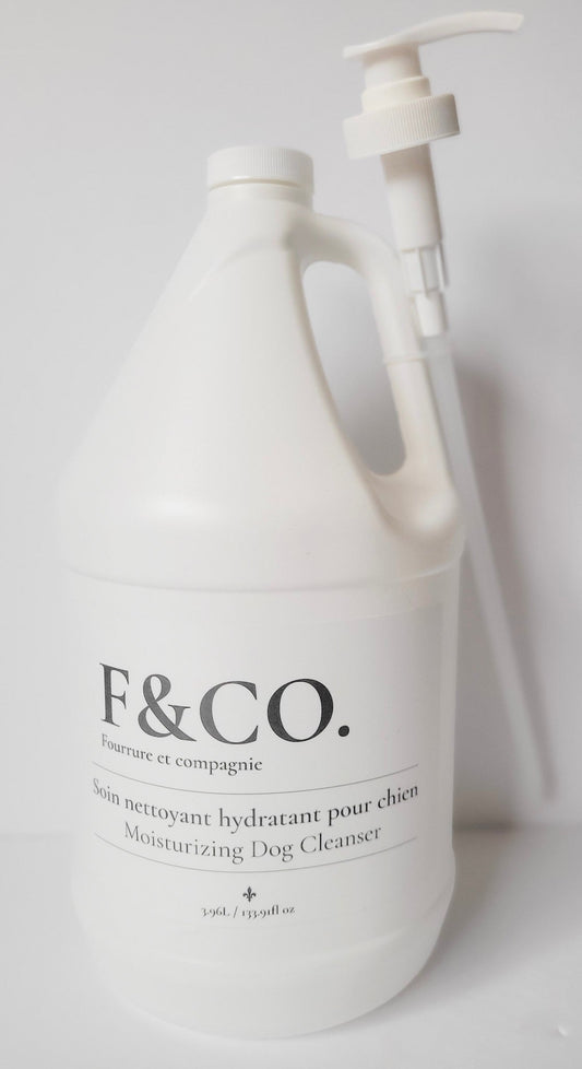 Shampoing hydratant pour chien 3,96L -Détaillants